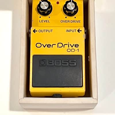 Boss OD-1 in Original Box Over Drive (Black Label) 1977 - 1985 Great Condition Fast Ship!! image 2