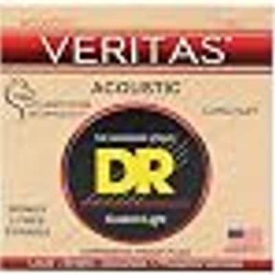 DR Strings VERITAS™ - Uncoated, Accurate Core Technology Acoustic Guitar Strings: Custom Light 11-50 image 2
