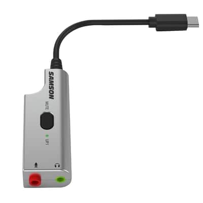 Samson LMU1 Compact Broadcast Lavalier Microphone with USB Adapter image 2