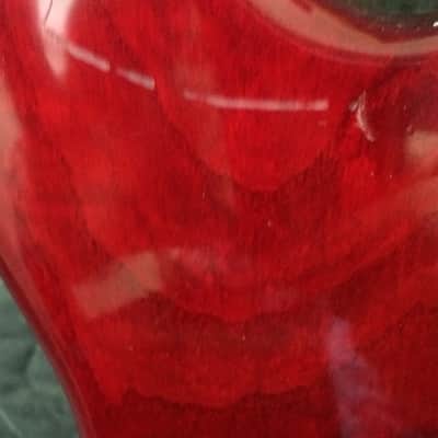 Squier by Fender Pro Tone Protone 5 string bass Red stain- MIK Korea- HSC image 15
