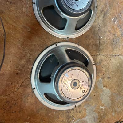 Pair, Celestion G12-65 1978 - Silver image 1
