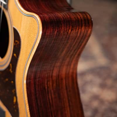 Taylor 414ce Studio Grand Auditorium Acoustic/Electric Guitar - Natural with Gig Bag image 13
