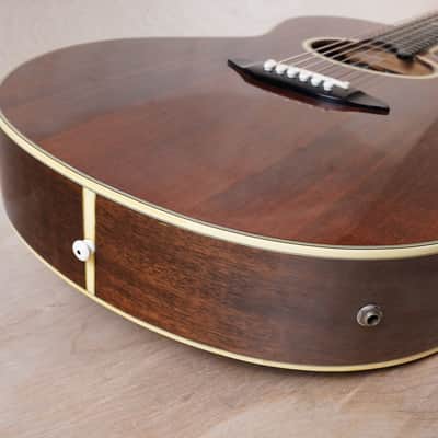 Tokai TEA-60S Acoustic Electric Guitar MIJ 1984 Spruce Top Vintage Made in Japan w/ Hard Case image 8
