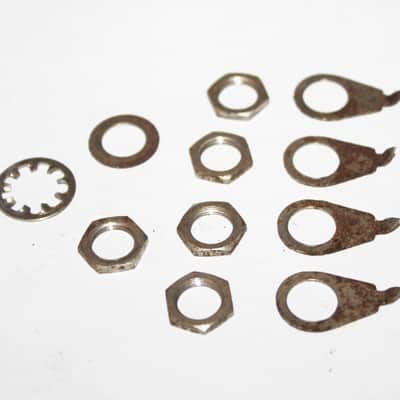 Vintage 1970's Gibson Switch Knob Pointers Nuts Les Paul ES SG 1960's image 2