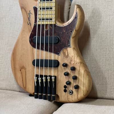 S. Martyn Jazz Bass Headless 32” scale 18mm spacing 5 strings 24 frets 6.5 lbs - STANDARD MODEL 2025 image 4