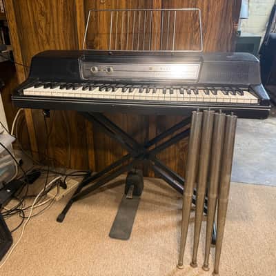 Wurlitzer 200 64-Key Electric Piano 1968 - 1974 - Black image 1