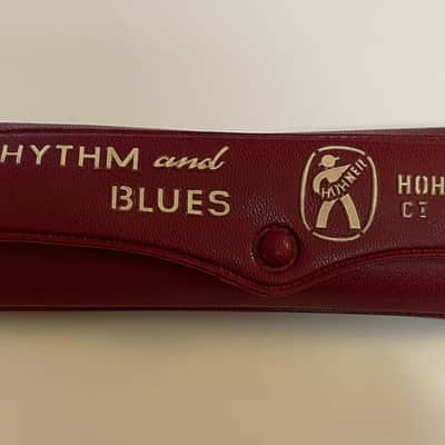 Hohner Rhythm and Blues C1 Harmonica with case and instruction booklet 1960's image 3