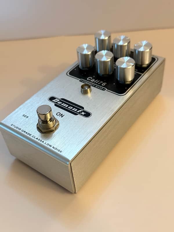 Demonfx CALL76 Compact Bass Compressor Effect Pedal | Reverb