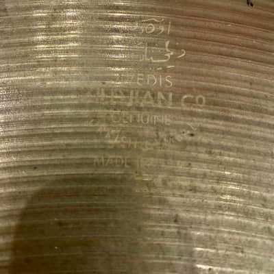 Zildjian Avedis 24” Ride  1970s” -3630G” image 4