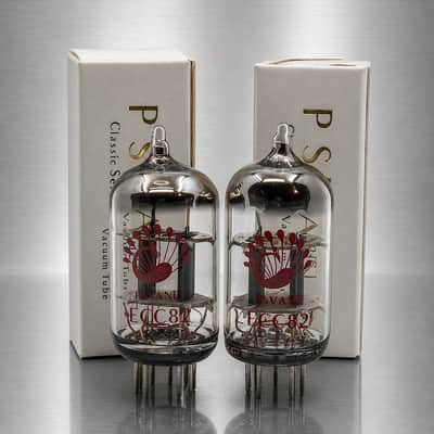 NEW MATCHED PAIR PSVANE/ECC82/12AU7A/MAXI TESTED image 1
