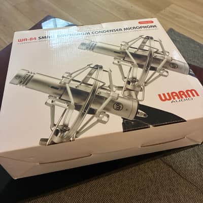 Warm Audio WA-84 Small Diaphragm Cardioid Condenser Microphone Stereo Pair NEW IN BOX image 2