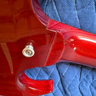 Gibson Custom Shop '63 SG Junior Reissue Lightning Bar 2020 - Present - Cherry Red image 9