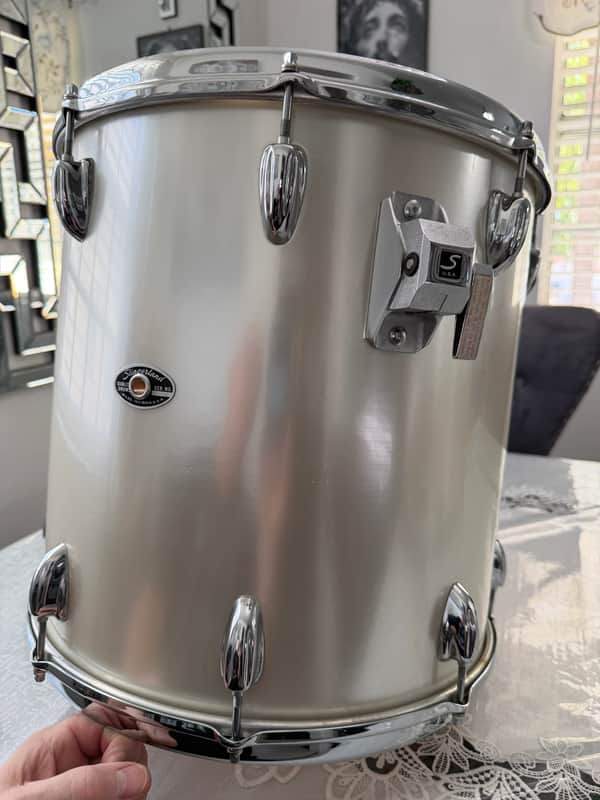 Slingerland Magnum 1979 Silver Mist 15x15 Power tom XLNT Cond! image 1