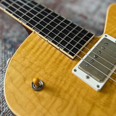Brondel Burn II w/ Ron Ellis Pickups- Aged Amber Blonde - NEW, (Authorized Dealer) image 9