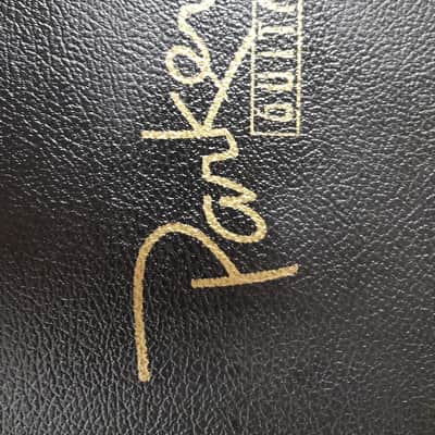 VINTAGE PARKER GUITAR HARD CASE BLACK EX RARE LATE 1990s - EARLY 2000'S image 2