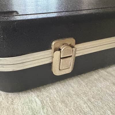 1980’s Fender USA Bullet Bass Hardshell Case + Candy Original Vintage B-34 Deluxe Fits Japan Models image 7