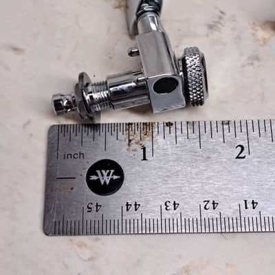 Charvel MIM Pro Mod So Cal Tuners Tuning Pegs 6 In-line Dual Pin & 2 String Trees- Chrome Finish image 9
