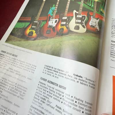 Rare 1968 Fender Catalog Export Edition Case Candy image 8
