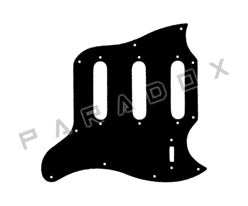 Custom Pickguard For 1968 Made in America Gibson Melody Maker III S-S-S - Black/Green/Black .090" image 1