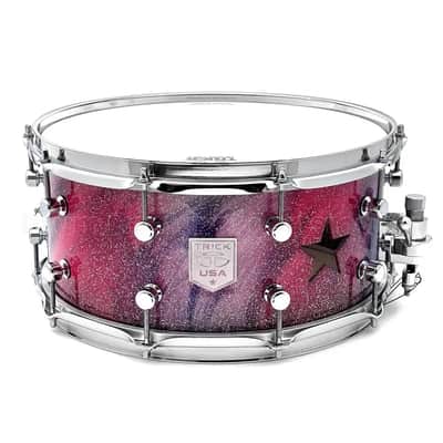 Trick Limited Edition Aluminum USA 250 Snare Drum 14x6.5