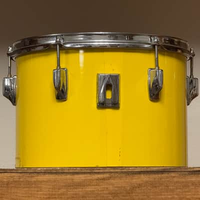 1970's Tama Imperialstar 13" Concert Tom 9x13 W Re-Rings Yellow image 5