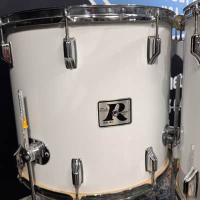 Rogers - 1978 Nine Piece Memriloc Drum Set. Excellent! - White image 21