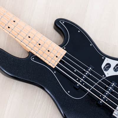 2024 Mike Lull Custom Guitars V5 5-String Jazz Bass Black Pearl w/ Hangtag, Case image 7