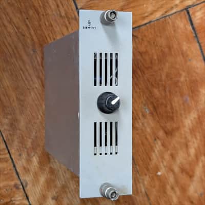 With audio demo: 1960s Siemens V274 mic preamp: 18 .. 46dB gain - recapped, full plug & play! image 3