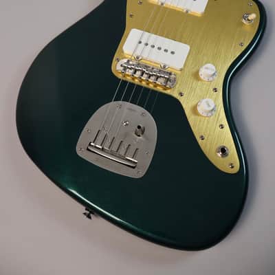 Brown Bear Guitars Jazzmaster British Racing green with Descendant bridge/vibrato image 10