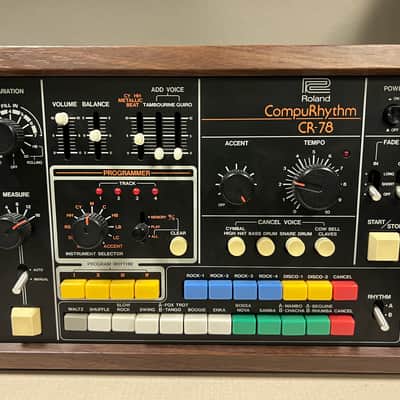 Roland CR-78 CompuRhythm 1970s - Black +SERVICED + MIDI Bild 1