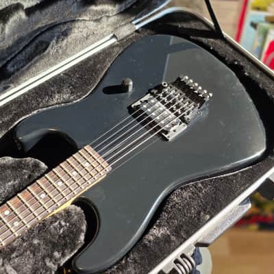 2005 Charvel USA Pointy Reissue San Dimas Metallic Black Floyd Rose w/OHSC (Built in Custom Shop) image 2