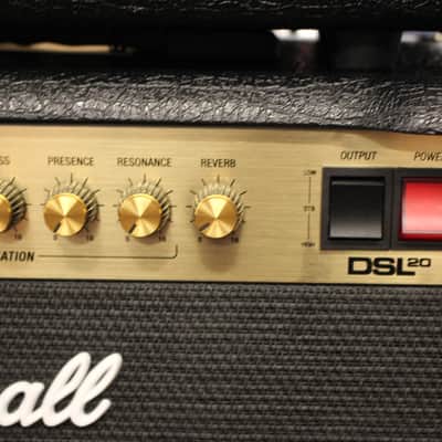 Marshall DSL20CR 20W 1x12 Tube Guitar Amplifier Combo Black w/Footswitch image 2