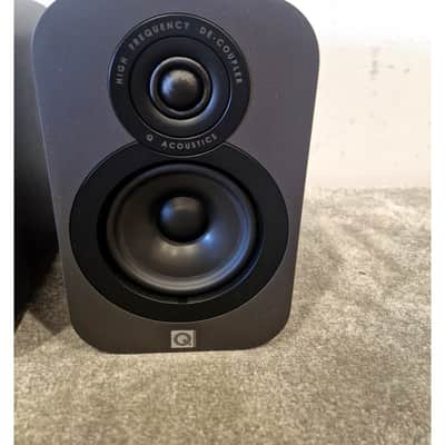 Q Acoustics 3010 HI-FI Speaker Pair - Black HI-FI Speakers - Compact Design - Excellent w/ & tags image 10