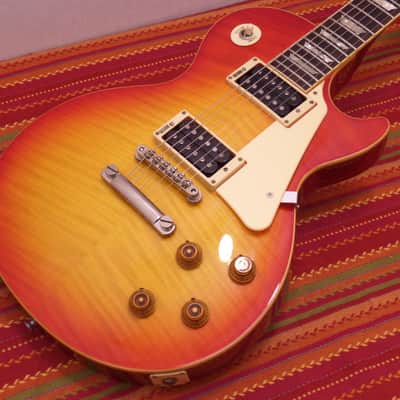 Burny Super Grade Les Paul Sunburst MIJ Made in Japan CIJ Vintage image 3
