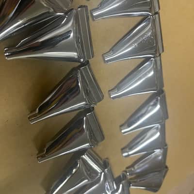 Slingerland Bass drum claws. Lot of 16 2000s - Chrome image 4