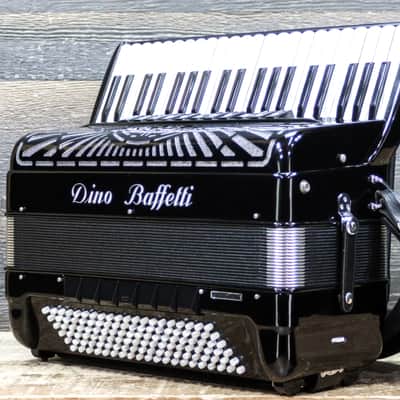 Dino Baffetti Professional IV Double Octave 41-Key 120-Bass Piano Accordion image 2