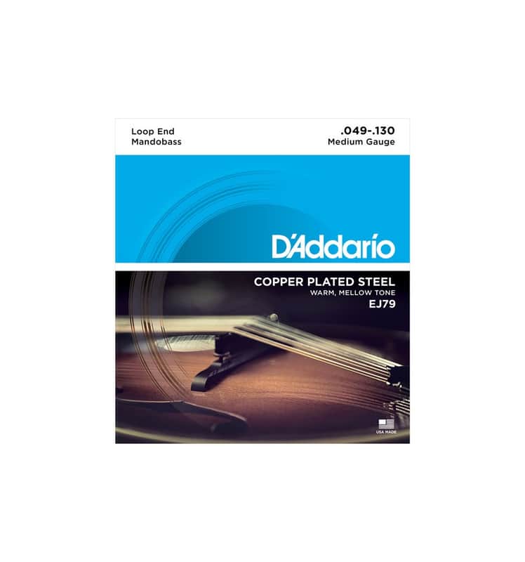 D'Addario J79 Copper Mandobass Strings 49-130 image 1