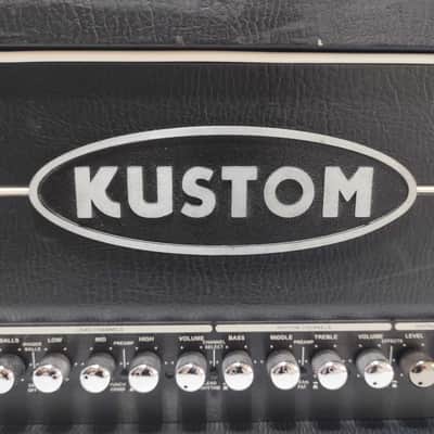 Kustom Guitar Amp Head QUAD 200 HD - 200 Watts 1990-1999 - Black image 2