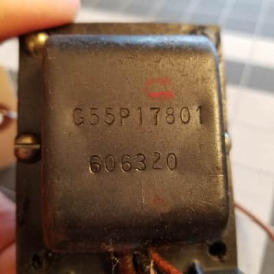 Woodward Schumacher G55P17801 Transformer 300-0-300 / 6.3 V Webcor Vintage Power Tested Tube Amp Project 6X4 1963 image 7