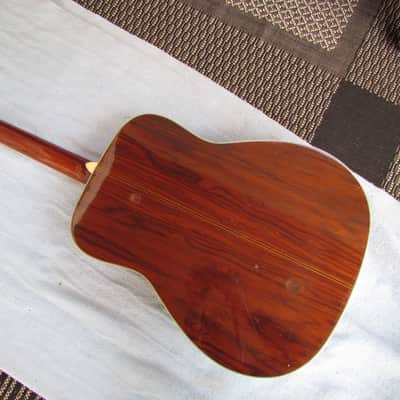 Yamaha FG-300 Orange Label Natural Finish Early 70's? Yamaha FG-300 W/Original Hardshell Case Cool! image 7