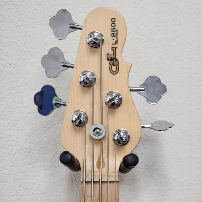 G&L Tribute Series L-2500 5-String Bass with Maple Fretboard 2010s - Redburst image 4