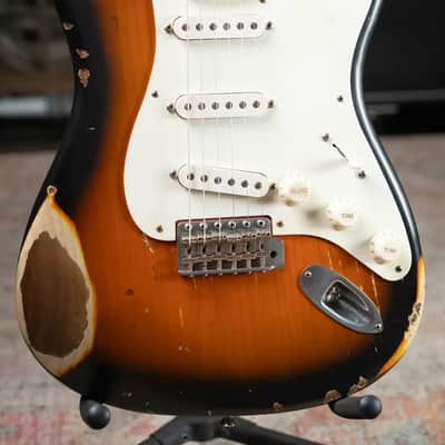 Nash S-57 Electric Guitar - 2-Tone Sunburst with Hardshell Case image 3