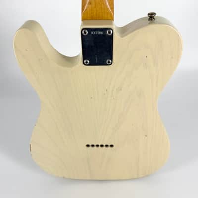 2007 Fender Custom Shop ’63 Telecaster Relic – Vintage Blonde image 12