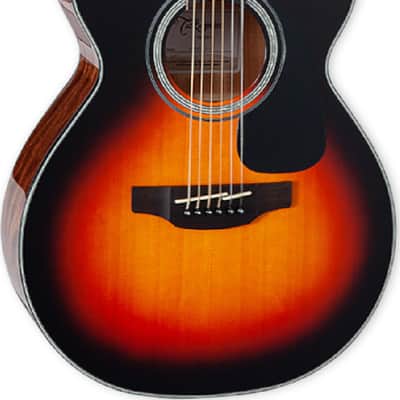 Takamine GF30CE Grand Concert Acoustic-Electric Guitar, Solid Spruce Top, Gloss Brown Sunburst image 1