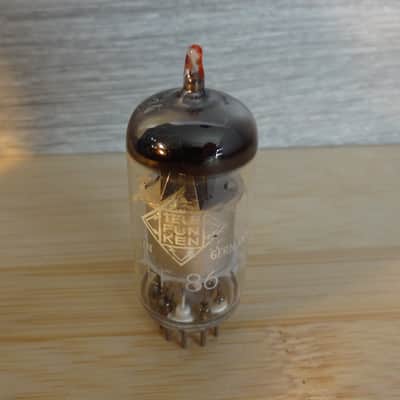 Rare 1958 TELEFUNKEN ef86 silver MEDICAL grade VERY STRONG tube preamp limiter tube mic U67 image 1