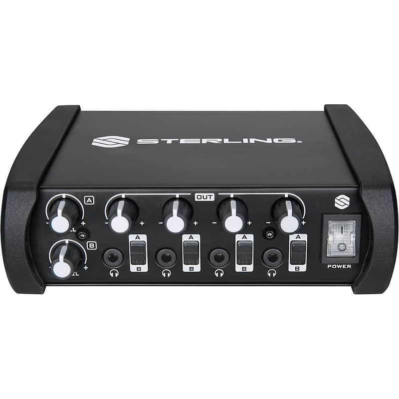 Sterling Audio SHA4 4-Channel Headphone Amplifier image 1