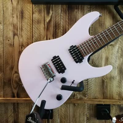 Ibanez AZ2402-PKF Prestige E-Guitar 6 String Pink Flat + Case image 1