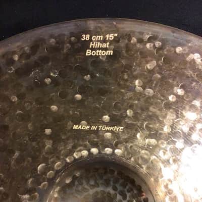 Bosphorus Cymbals - 15" Black Pearl Series Hihats image 5