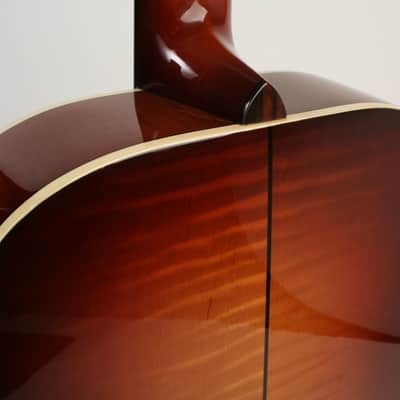 Jewitt Acoustic Guitars OM-MPL/SB New Sunburst Engelmann Top Maple Back/Sides image 11