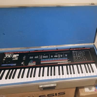 Roland JX-3P 61-Key Programmable Preset Polyphonic Synthesizer with PG-200 Programmer 1983 - 1985 - Black image 2